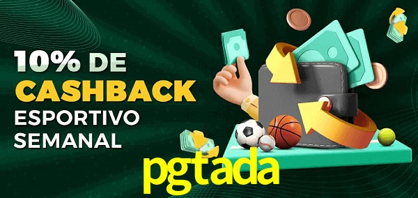 10% de bônus de cashback na pgtada